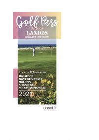 Brochure publicitaire du Golf Pass Landes